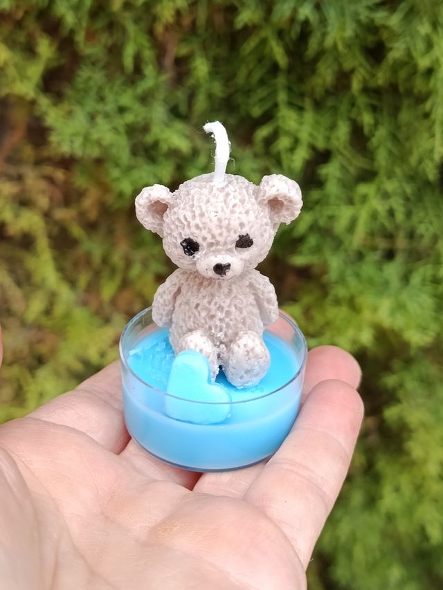 Velitas artesanales para Babyshower