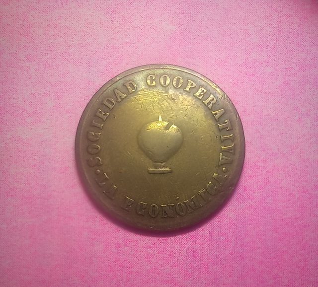 Moneda Sociedad Cooperativa Económica 5cts