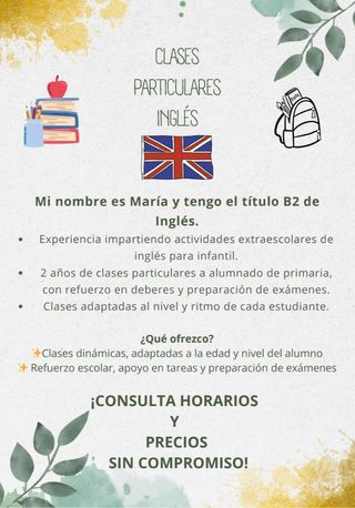Clases particulares de ingles