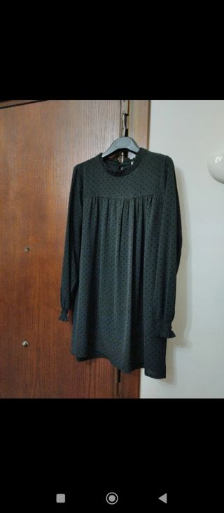 Vestito nero con pois