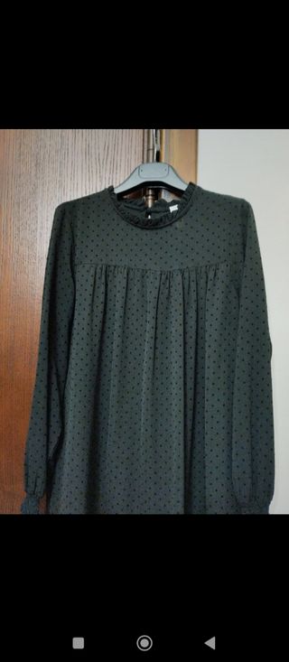 Vestito nero con pois