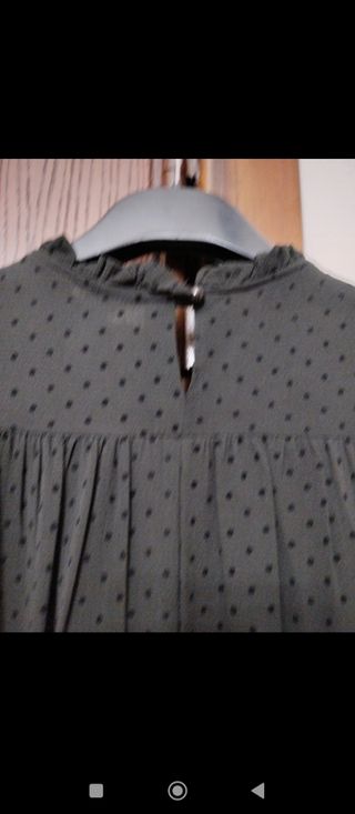 Vestito nero con pois