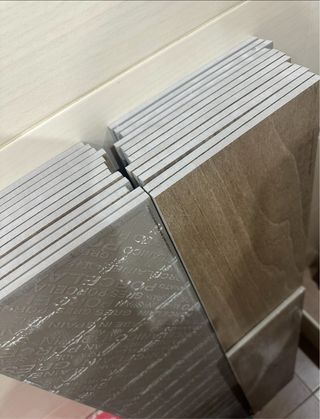 Suelo porcelánico imitación parquet!