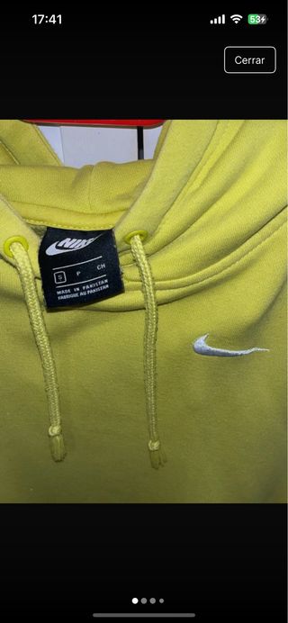Sudadera Nike con capucha