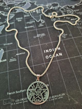 Colgante Tetragramatón Plata