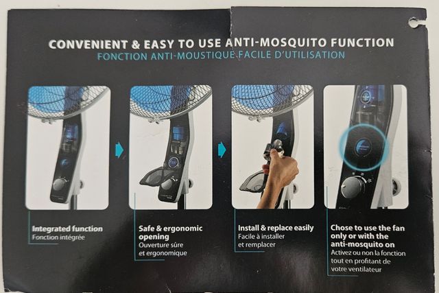 Ventilador de pie - Rowenta Protect