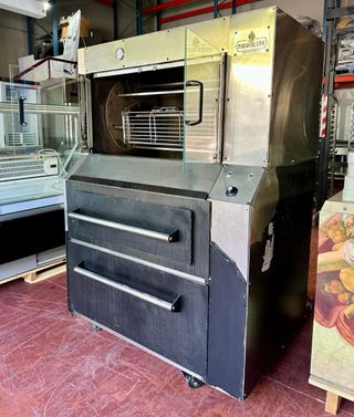 ASADOR ROTATIVO PARA POLLOS AL CARBON TRIFASICO