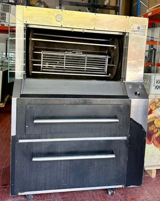 ASADOR ROTATIVO PARA POLLOS AL CARBON TRIFASICO