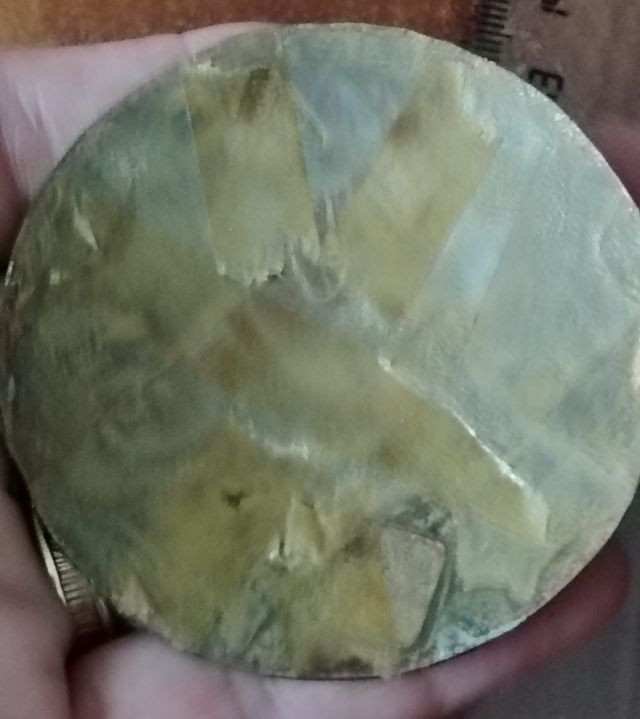 Chapa antigua Club de Fútbol Barcelona C de FB