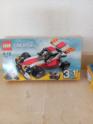 Lote 5 Legos Creator con caja e Instrucciones
