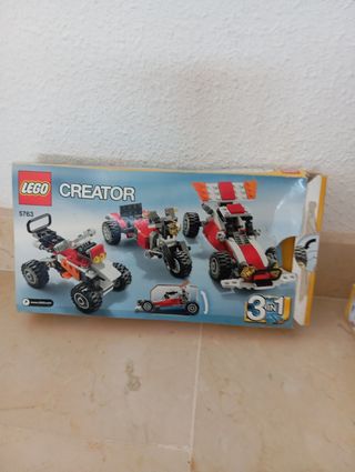 Lote 5 Legos Creator con caja e Instrucciones