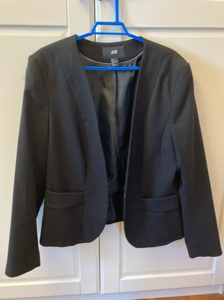 Chaqueta H&M Negra Fiesta Torera
