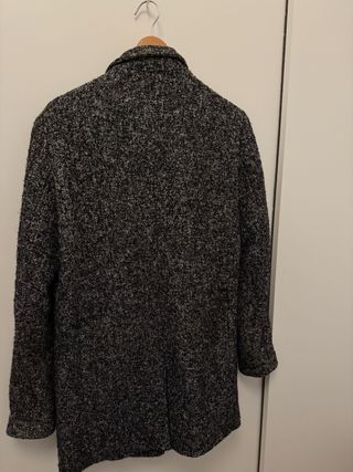 Abrigo Selected Gris