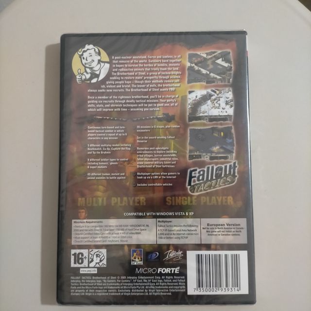 PRECINTADO Fallout Tactics PC