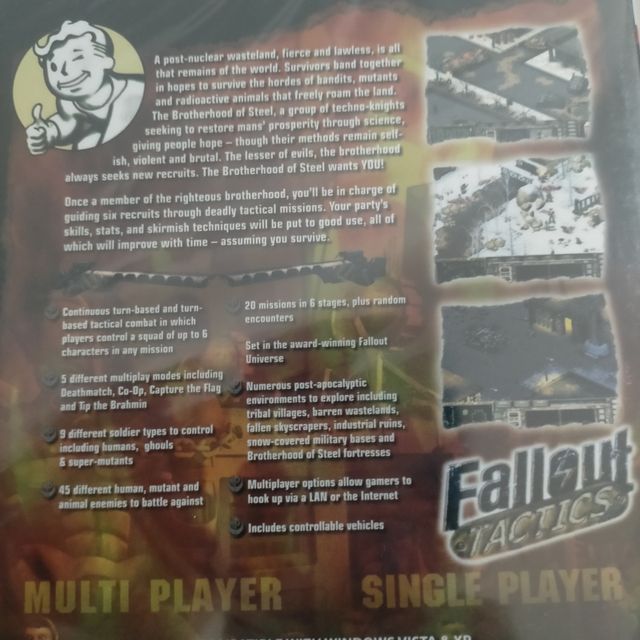 PRECINTADO Fallout Tactics PC