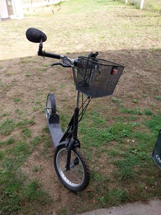 Patinete Scooter con Cesta
