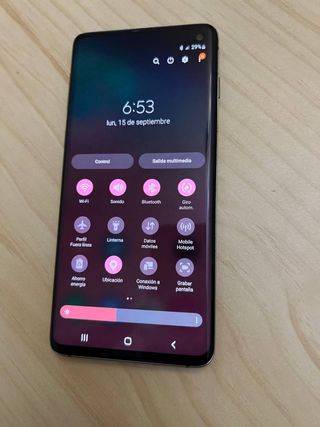 Samsung Galaxy S10 128GB LTE snapdragon negro .
