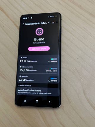 Samsung Galaxy S10 128GB LTE snapdragon negro .