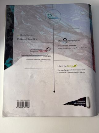 LA Cultura Cientifica. Libro alumno.