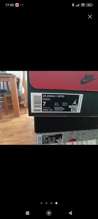 Zapatillas Nike Air Negras