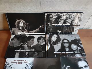 4 Libros CD Héroes del Silencio Bunbury