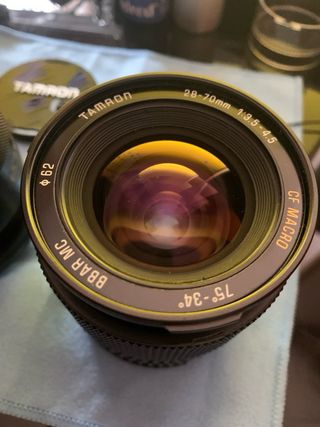 Pack 2 Objetivos Tamron 80-210mm y 28-70mm