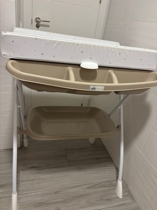 Bañera cambiador bebé CAM y regalo adaptador bebé.