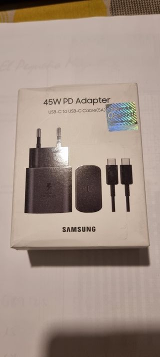 Cargador Samsung 45W PD Adaptador USB-C