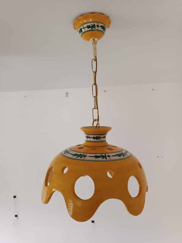 LÁMPARA DE CERÁMICA nueva