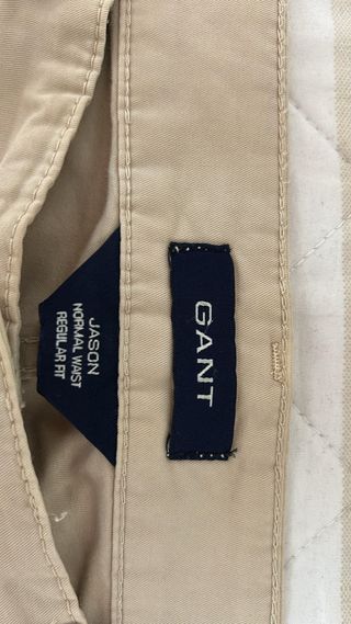 Pantalón Gant Beige Talla 36
