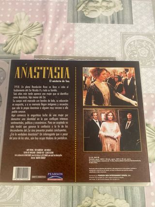Película VHS Anastasia (Español) lote.