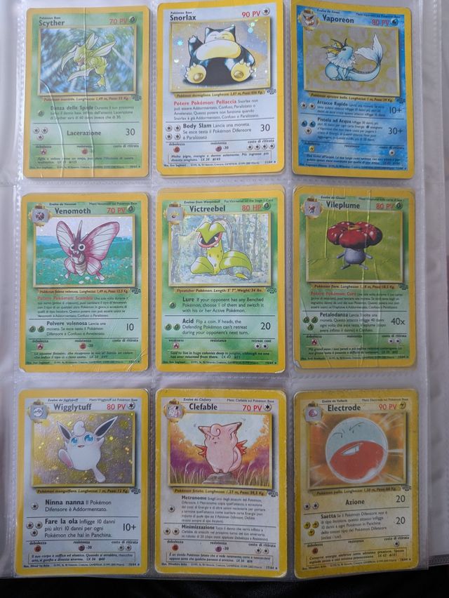 Set Jungle Pokémon Completo