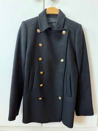 Chaqueta marinera Zara negra