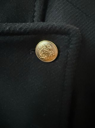 Chaqueta marinera Zara negra