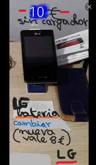 Diversos Móviles antiguos (desde 10€)