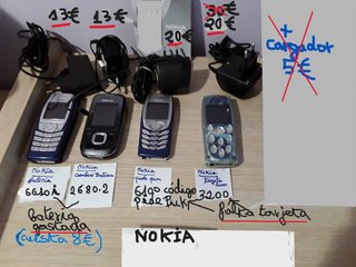 Móviles antiguos (ver precios)