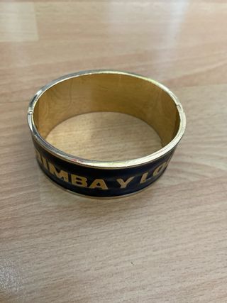 Pulsera Bimba y Lola Negra y Dorada