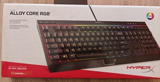 Teclado Gaming HyperX Alloy Core RGB – Membrana
