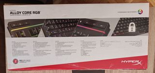 Teclado Gaming HyperX Alloy Core RGB – Membrana