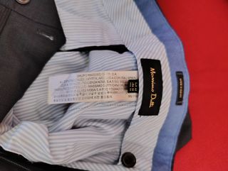 Traje de hombre negro usado una vez talla 42