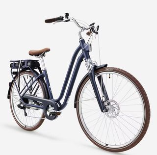 Bicicleta Eléctrica Elops 900 E Azul Oscuro