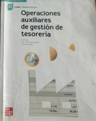 libro operaciones auxiliares gestión de tesorería