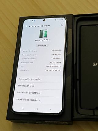 Samsung Galaxy S22 plus 5G 128 GB gratis