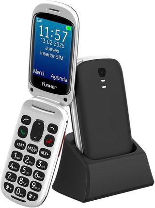 Teléfono Móvil Funker E300 Max Audio 3 4G Negro