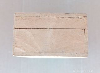 Plumier Madera Vintage Dibujo Infantil