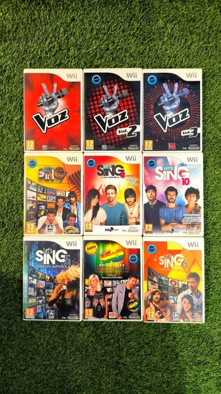 Juegos Wii Karaoke
