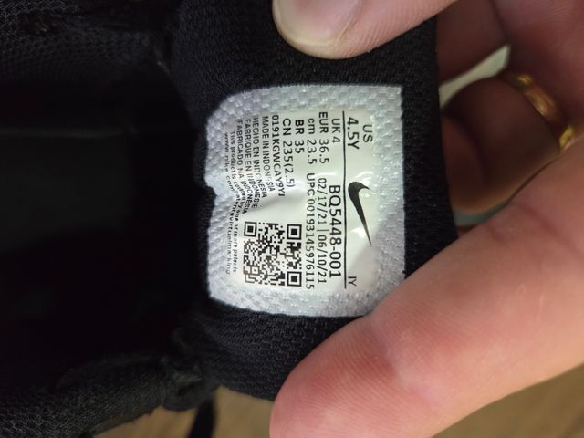 Zapatillas Nike Negras