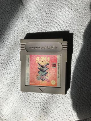 Cartucho 4 em 1 Game Boy Nintendo