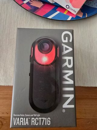 Garmin Varia RCT716
Radar Cámara Luz Trasera