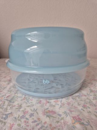 Esterilizador Microondas Biberones Azul